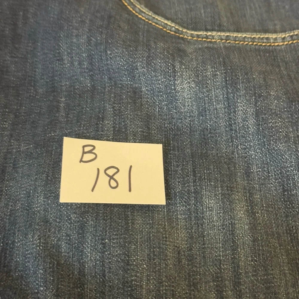 B-181‎ Men’s Levi’s 514 Straight Leg Denim Blue Jeans Size 38x30